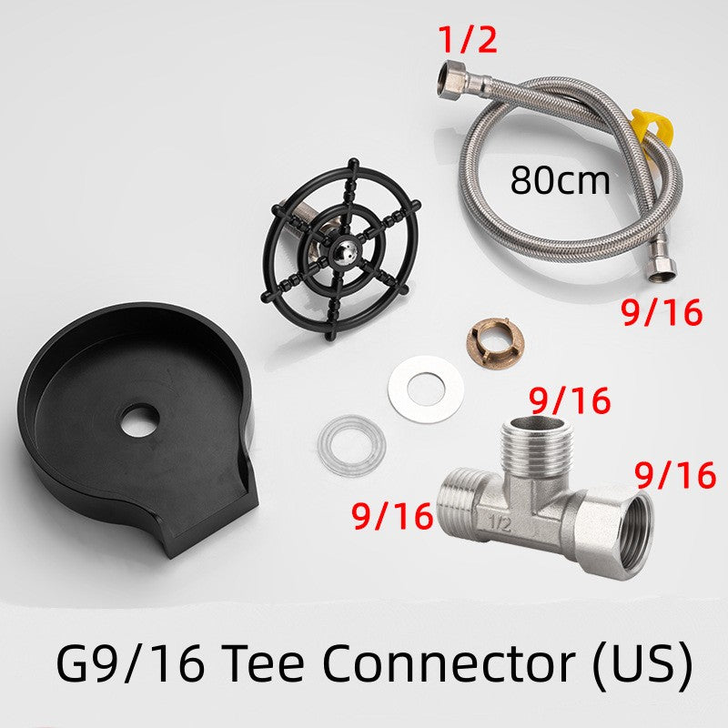High-Pressure Cup Washer Rinser | Automatic Bar & Kitchen Glass Cleaner