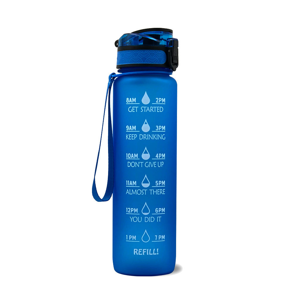 1L Tritan Motivational Water Bottle | Leakproof Sports & Fitness Bottle
