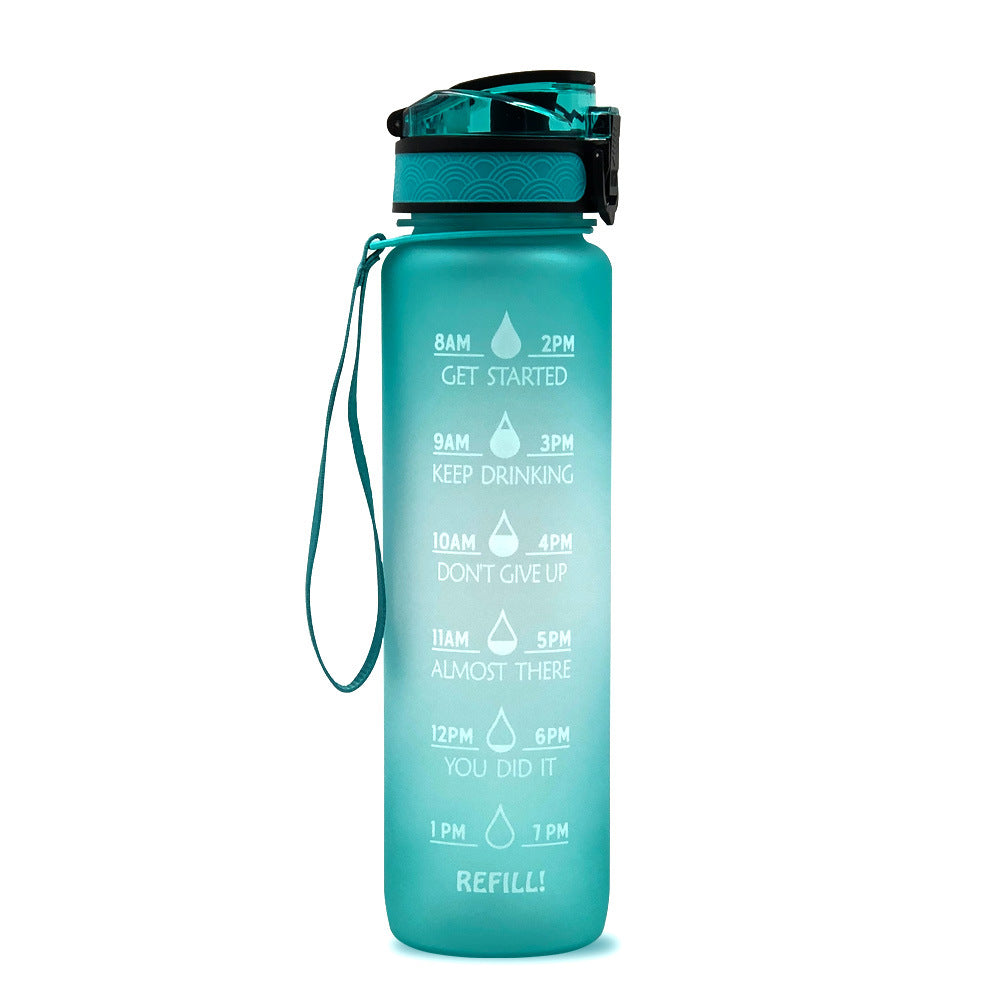 1L Tritan Motivational Water Bottle | Leakproof Sports & Fitness Bottle