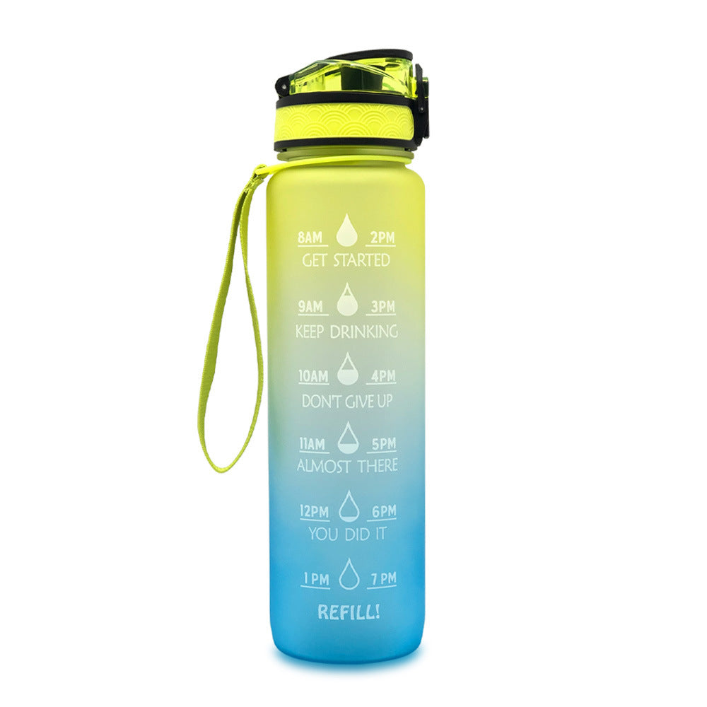 1L Tritan Motivational Water Bottle | Leakproof Sports & Fitness Bottle