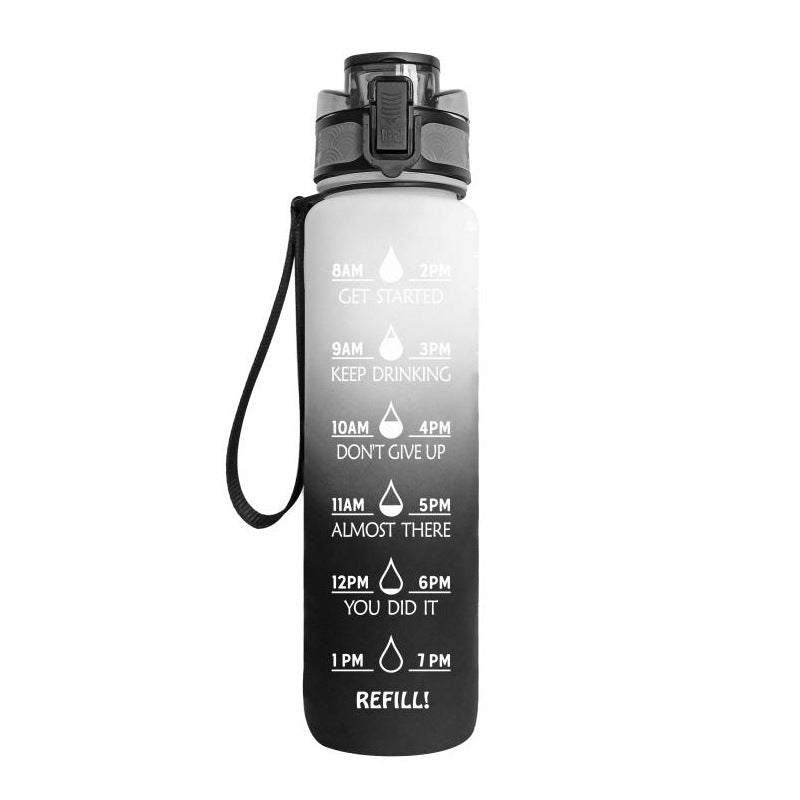 1L Tritan Motivational Water Bottle | Leakproof Sports & Fitness Bottle