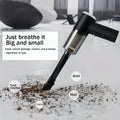 Portable Cordless Handheld Vacuum Cleaner | High-Power Rechargeable Car & Home Vac