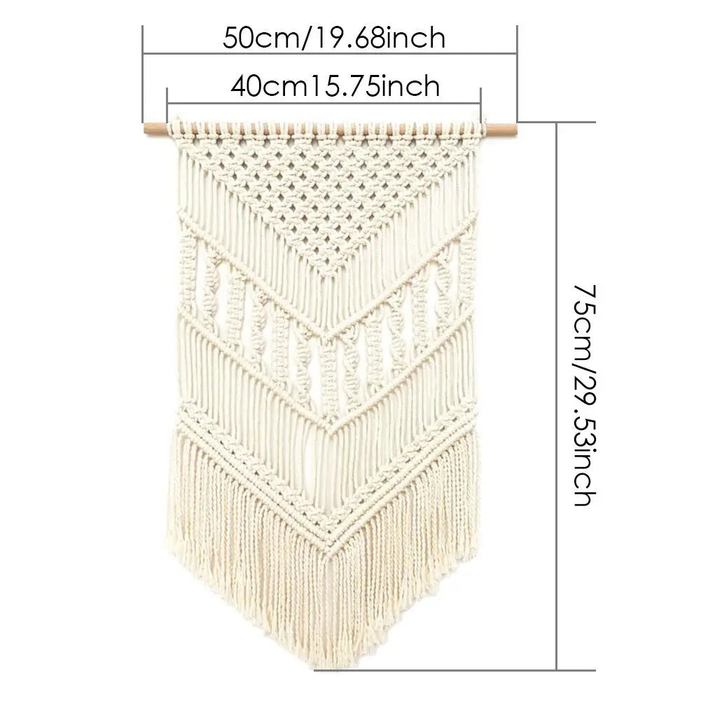 Home Decoration Bohemian Macrame Woven Wall Hanging Decor