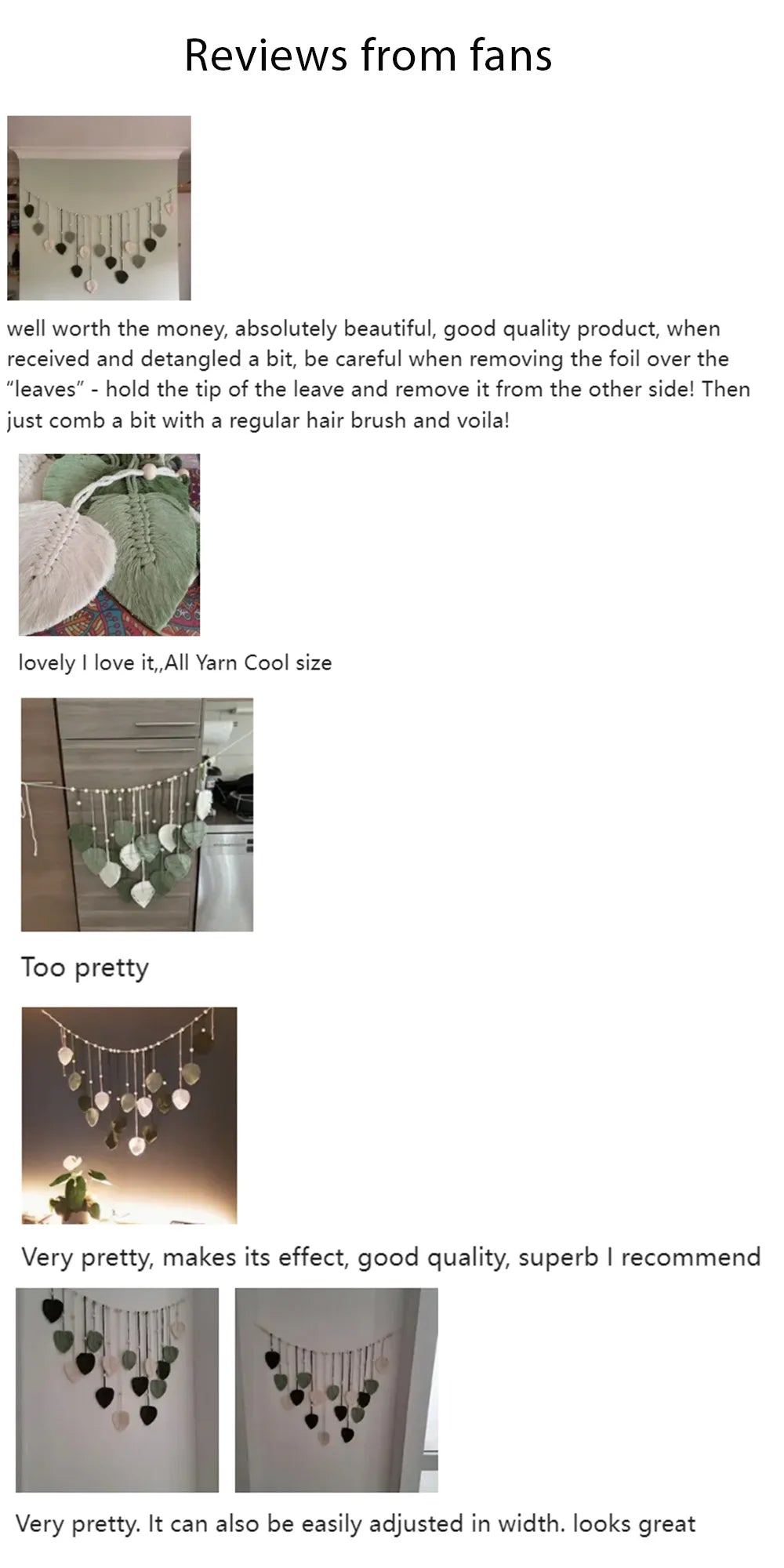 Boho Home Decoration