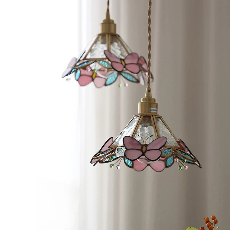Vintage Glass Pendant Lights