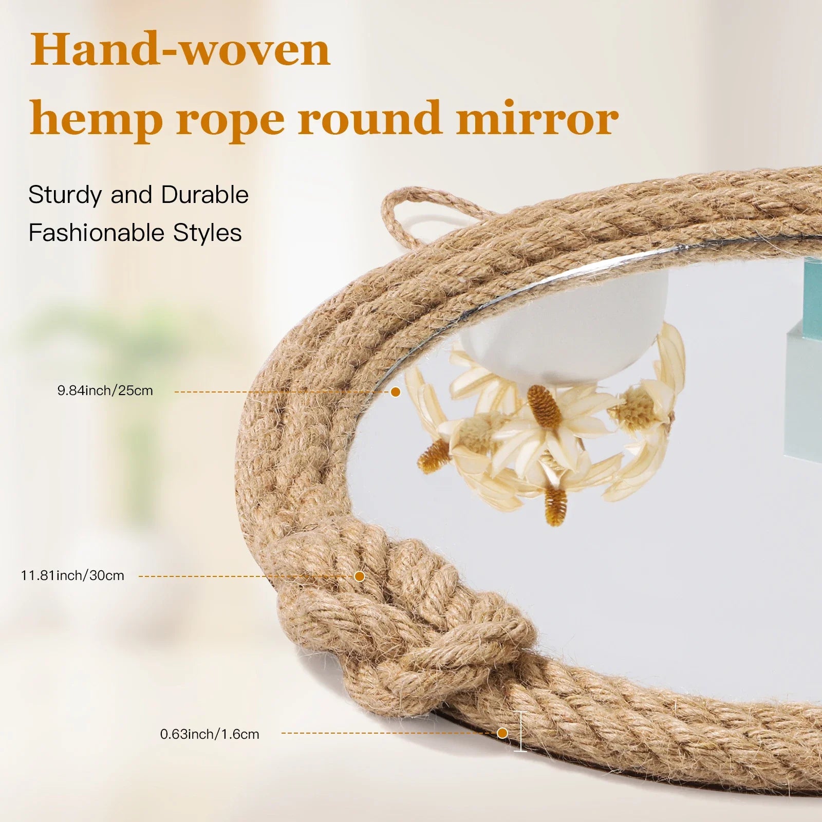 Home Decor Nordic hanging mirror